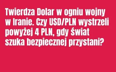 Obraz do artykułu: Twierdza Dolar w ogniu wojny w Iranie. Czy USD/PLN wystrzeli powyżej 4 PLN, gdy świat szuka bezpiecznej przystani?