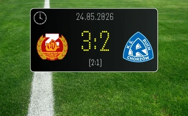 [PIŁKA NOŻNA] Betclic 1. liga – Znicz Pruszków – Ruch Chorzów 3:2 w 34. kolejce