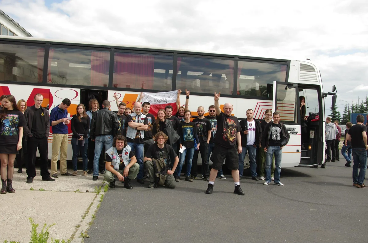 Grafika promocyjna wydarzenia Organizowany wyjazd na koncert Metalliki w Chorzowie