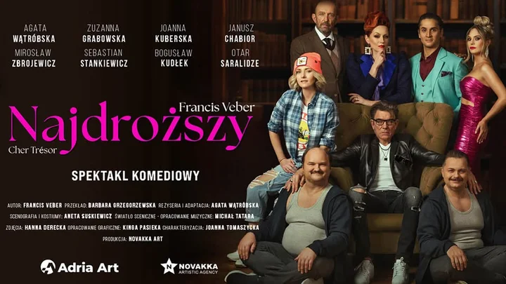 Grafika promocyjna wydarzenia Spektakl komediowy „Najdroższy” — Chorzów, 28 lutego 2026