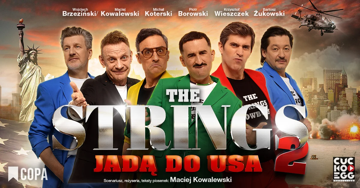 Grafika promocyjna wydarzenia THE STRINGS 2: komedia muzyczna