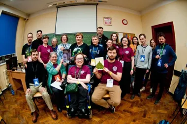 Grafika promocyjna wydarzenia Blok Tolkienowski na ŚDF w Chorzowie – prelekcje, quiz i warsztaty dla fanów Śródziemia