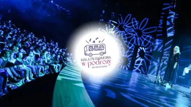 Grafika promocyjna wydarzenia Mała Filharmonia w Podróży — audycje muzyczne dla szkół i przedszkoli w Chorzowie