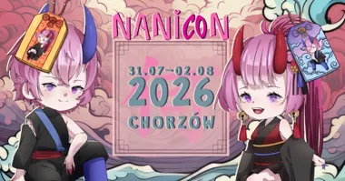 Grafika promocyjna wydarzenia Nanicon 2026: anime i fantastyka
