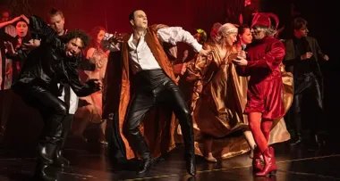 Grafika promocyjna wydarzenia TRON – musical w Chorzowie: mroczna opowieść o władzy i oporze