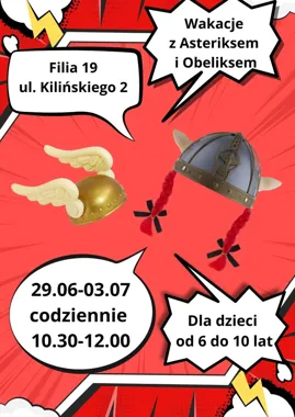 Chorzowska biblioteka wchodzi w lato od sałatek po Asteriksa