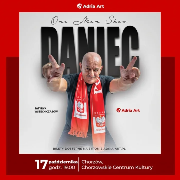 Marcin Daniec wraca do Chorzowa z „One Man Show” pełnym kontaktu z widownią