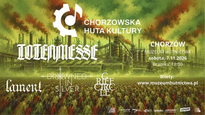 Cztery zespoły i ciężkie brzmienia. Chorzowska Huta Kultury wraca jesienią