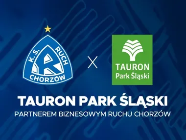 Ruch Chorzów z nowym partnerem. Mecze połączą się z atrakcjami Parku Śląskiego