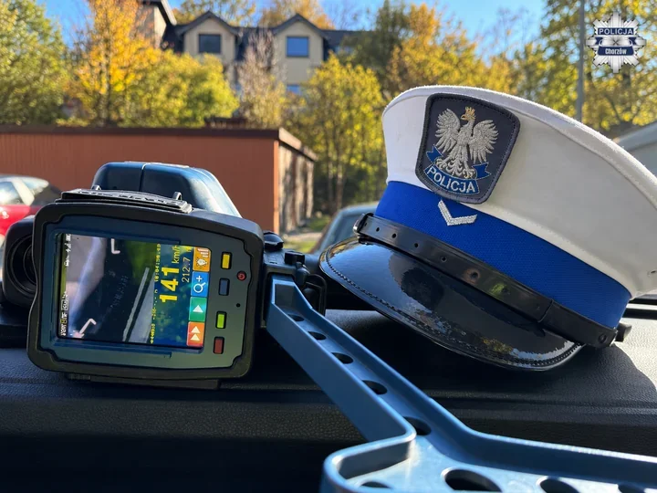 141 km/h na Katowickiej w Chorzowie. Kierowca dostał 2500 zł mandatu
