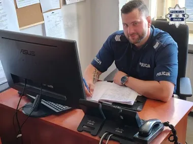 Po służbie zatrzymał złodzieja w Czeladzi. Towar wrócił na półkę